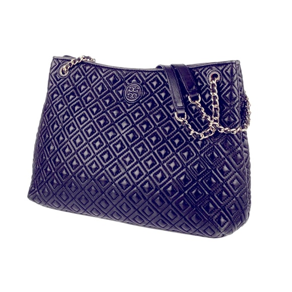Timeless & beautiful black quilted Tory Burch bag - Picture 4 of 4